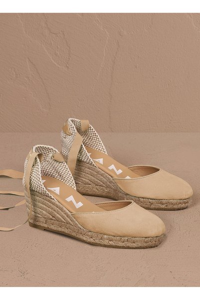 Leather Beige Women's Espadrille m 1.1 Wl