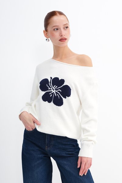 Floral Knitwear Sweater K3521