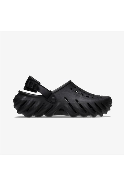 Echo unisex black slippers
