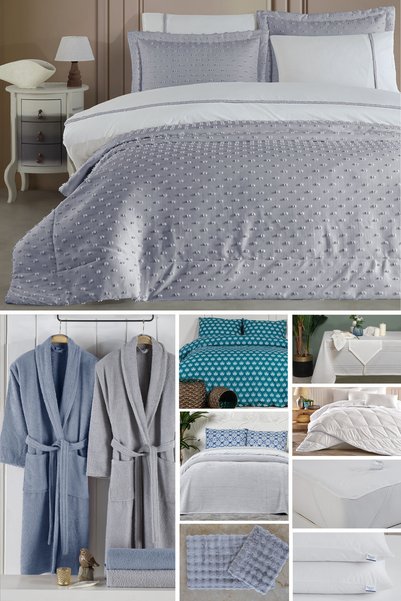 Nora Dowry Package 50-Piece Gray