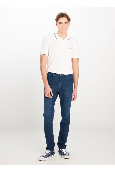 Navy Blue Men's Slim Fit Denim Trousers L70100025317 Rider Denim Trousers