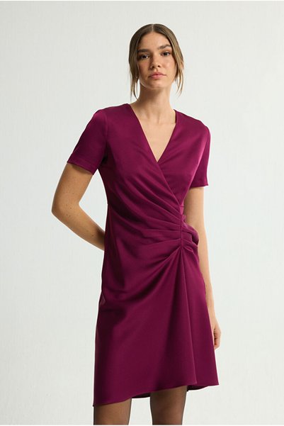 Gather Detailed Dress