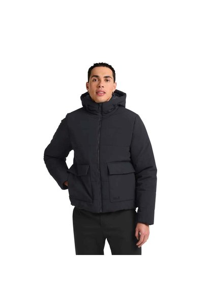 Northern Lite Hooded Men's Black Outdoor Jacket ERKEK OUTDOOR CEKETİ