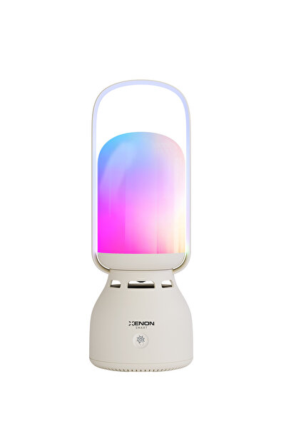 Звучник со ламба | Bluetooth звучник, со светла, 1800 Mah, на полнење, двонасочна комуникација (X6851)