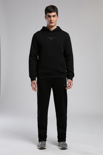 Videl Men's Hooded Sweatshirt Black