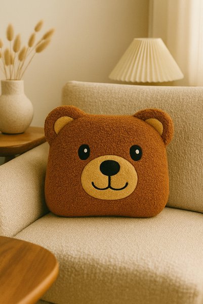 Decorative Gift Pillow Animal Figured Children's Pillow