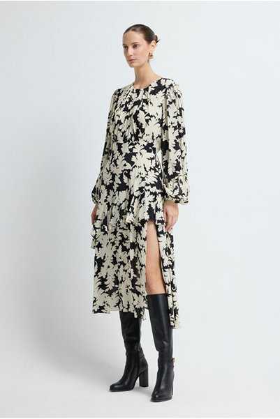 Drawstring dress