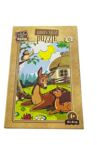 Mother Deer 25-Piece Wooden Puzzle
