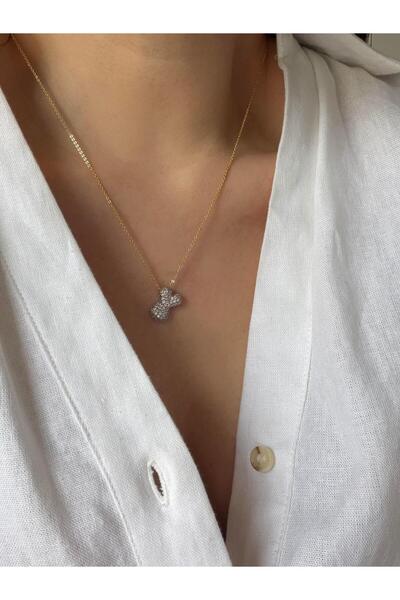 Steel Balloon Letter Necklace
