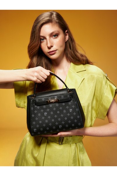 Black Monogram Women's Shoulder Bag 05Po25Y10331-Mn