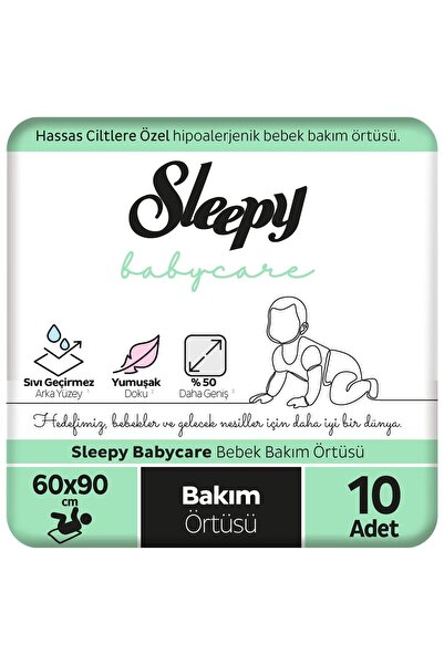 Babycare подлога за нега на бебиња 60x90 cm 10 парчиња