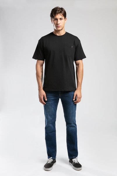 West men's crew neck t-shirt - black