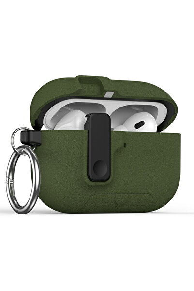 Футрола компатибилна со Apple Airpods Pro 3-та генерација со држач, заклучување, TPU премиум мат Trip Cas