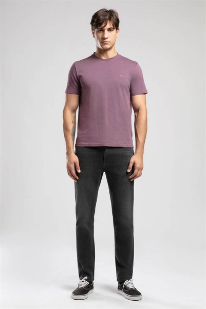 Jack Men's Slim Fit Sprang Brown Dark Jean Trousers