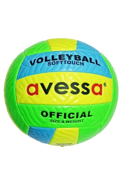 Vlm-700 Machine Stitched Soft Touch 280 Gr Phosphorescent Leather Volleyball Ball No:5