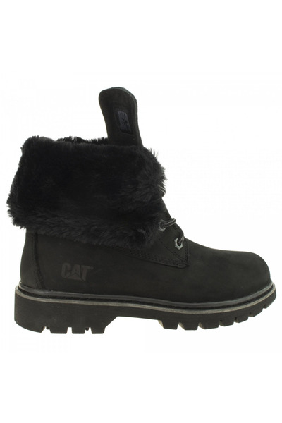 015Z101184 Utah Fur Boots Black Nubuck