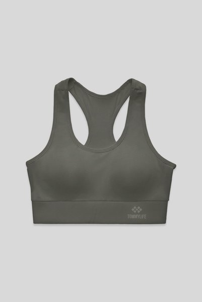Çağla Back Detailed Tight Fit U-Neck Women's Sports Bustier - 97120