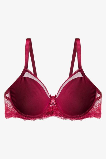 Women's Tulle Detailed Unpadded Recovery Minimizer Bra