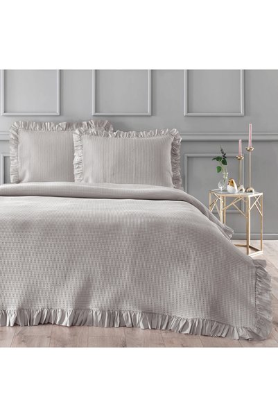 Bsp Double Bedspread Set Stone
