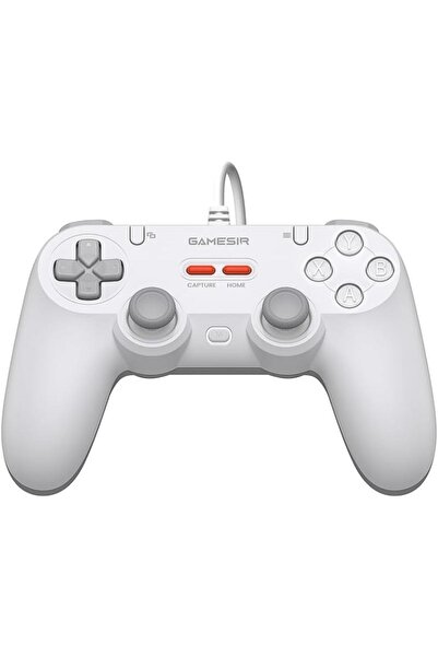 Tegenaria T3 Lite жичен контролер, бел, за Switch, Windows PC, Steam, Android, Ios