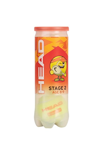 Stage 2 тениско топче со портокалова точка, сет од 3