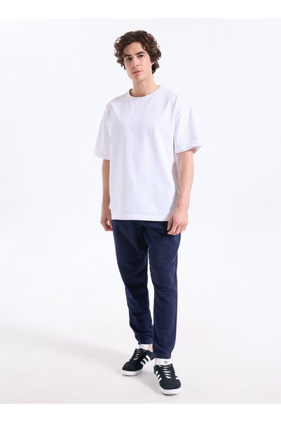 9170041472Cs0455 Navy Blue Regular Men's Sweatpants
