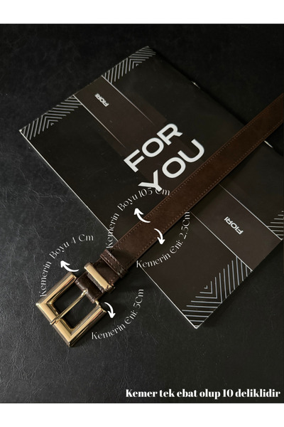 Gold Square Buckle Bridged Women's Belt, Trouser Belt, Coat Belt, Dress Belt