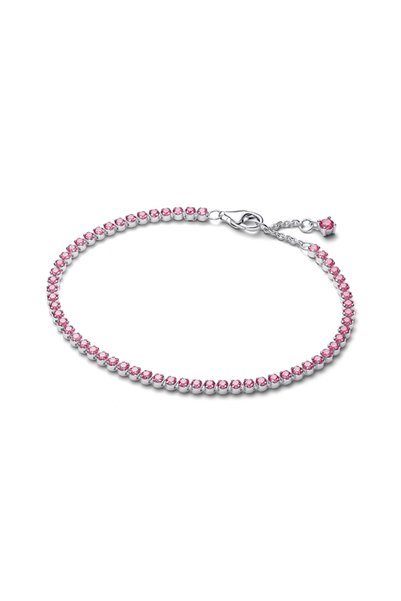 Pink Small Tennis Bracelet