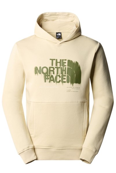 M Graphic Hoodie 3 Men's Casual Sweatshirt NF0A87ET3X41 Cream