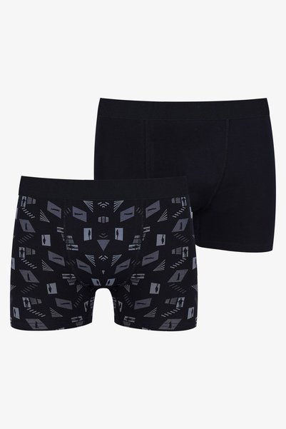 Men's 2-Piece Cotton Lycra Boxer