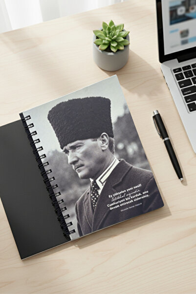 Atatürk колекција недитиран планер агенда со тврди корици - A5 160 страници