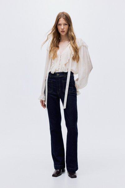 Flared High Jeans