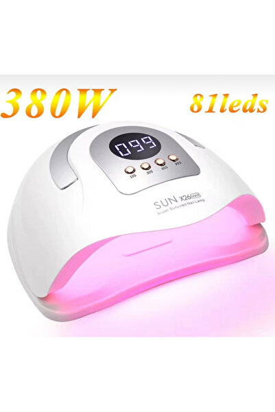 Uv Led X26 сушач за нокти 380’ W 81 Uv Led ; машина за сушење на протетски нокти и траен лак
