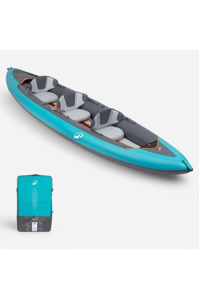 Inflatable Kayak - 2/3 Person - Blue - 100+