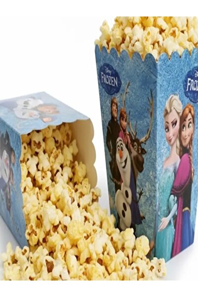 Кутија за пуканки со тема Elsa 8 парчиња