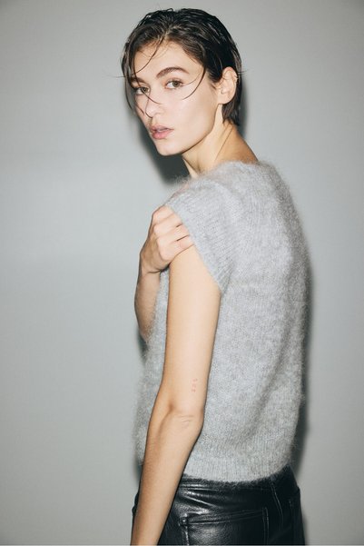 Mohair Blend Top