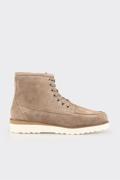 Mink Leather Men's Casual Boots