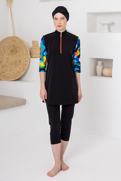 Edgar Semi-Closed Hijab Swimsuit 1606