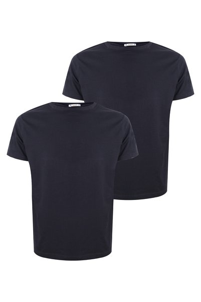Men's 2-Piece Basic Lycra T-Shirt
