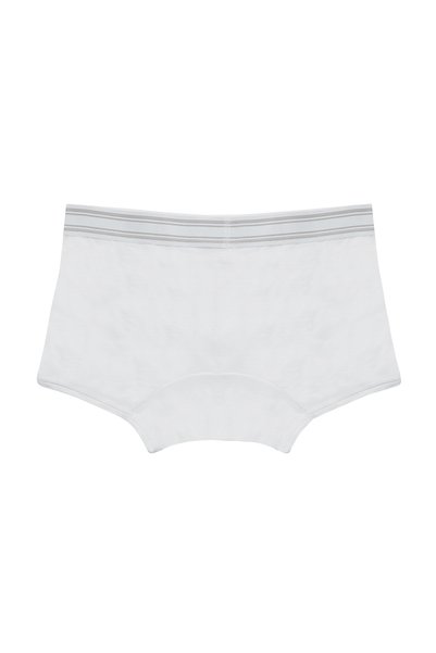 White Ers051 Micromodal Boxer