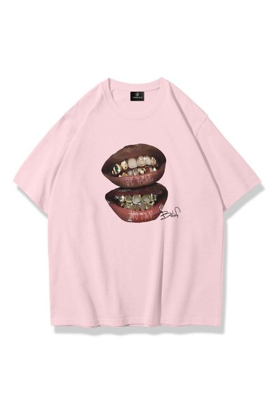 Unisex belief pink t-shirt