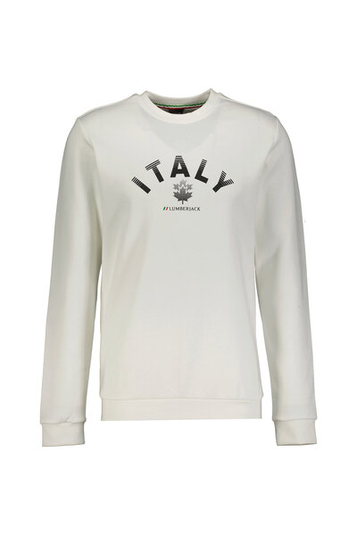 Men's Sweatshirt Robert 16Itly72 Off White