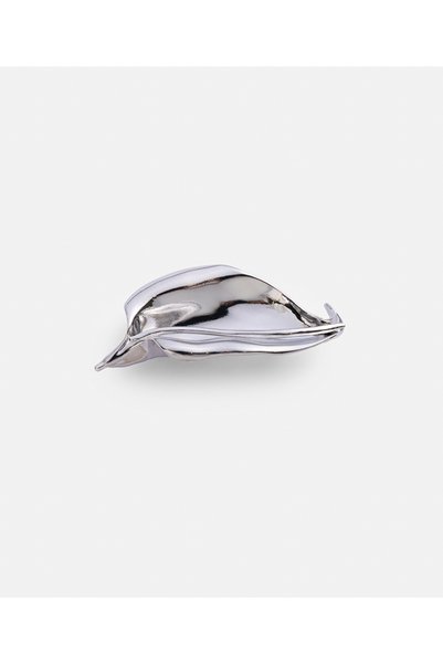 Textured Leaf Brooch