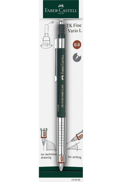 Tk Vario Lux Versatil Pen, 0.5 Mm, Ergonomic, Precise and Smooth Drawing, Break-Resistant Tip