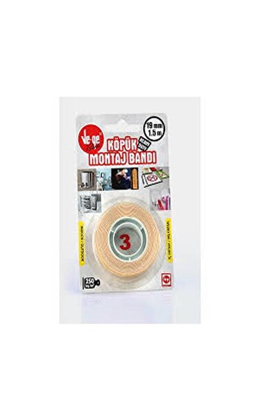 Vege двострана лента од пена 19 MM x 1.5 Mt (3)