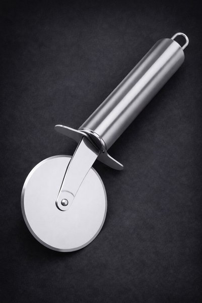 Large Size Stainless Steel Pizza Cutter Dough Cutter