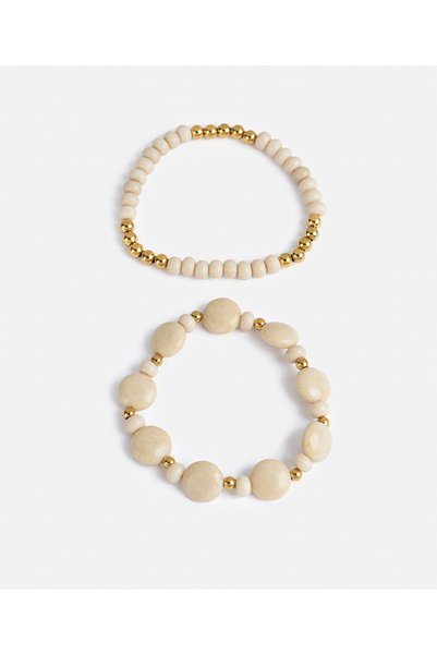 Mixed stone bracelet set