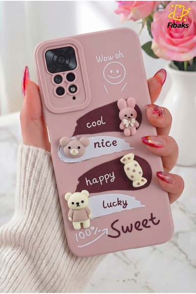 Redmi Note 11 Pro/12 Pro 4g Case Designed Patterned Camera Protected Rabbit Soft Silicone Cover