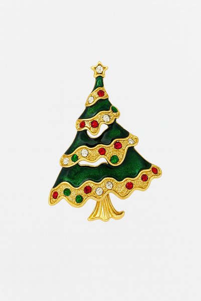 New Year Brooch