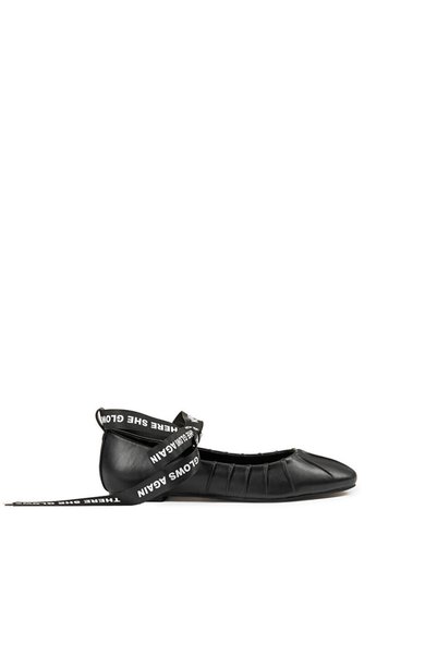 Sloganli Ankle-Tie Shoes